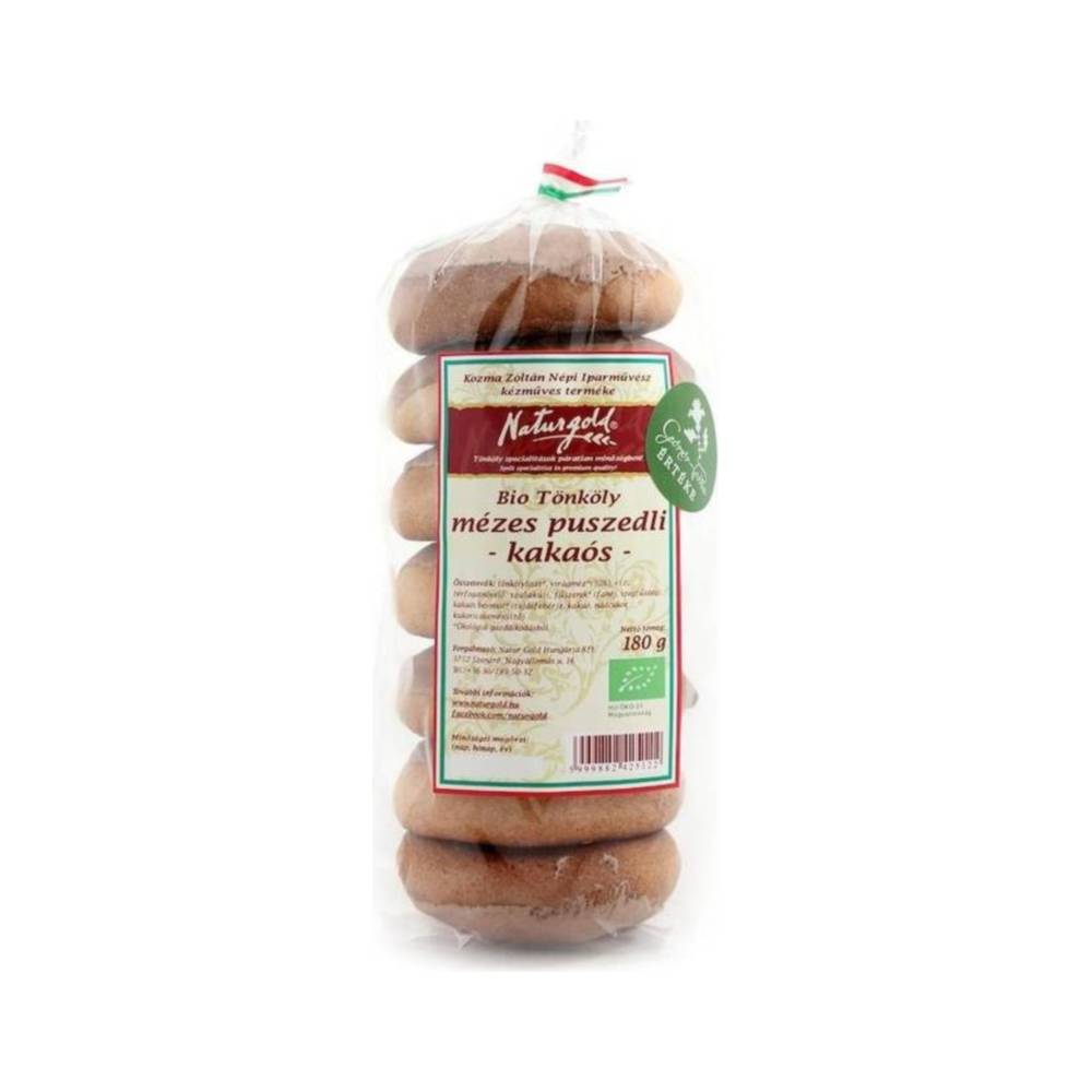 Naturgold Bio Dinkel-Honig-Kekse mit Kakao, 180 g