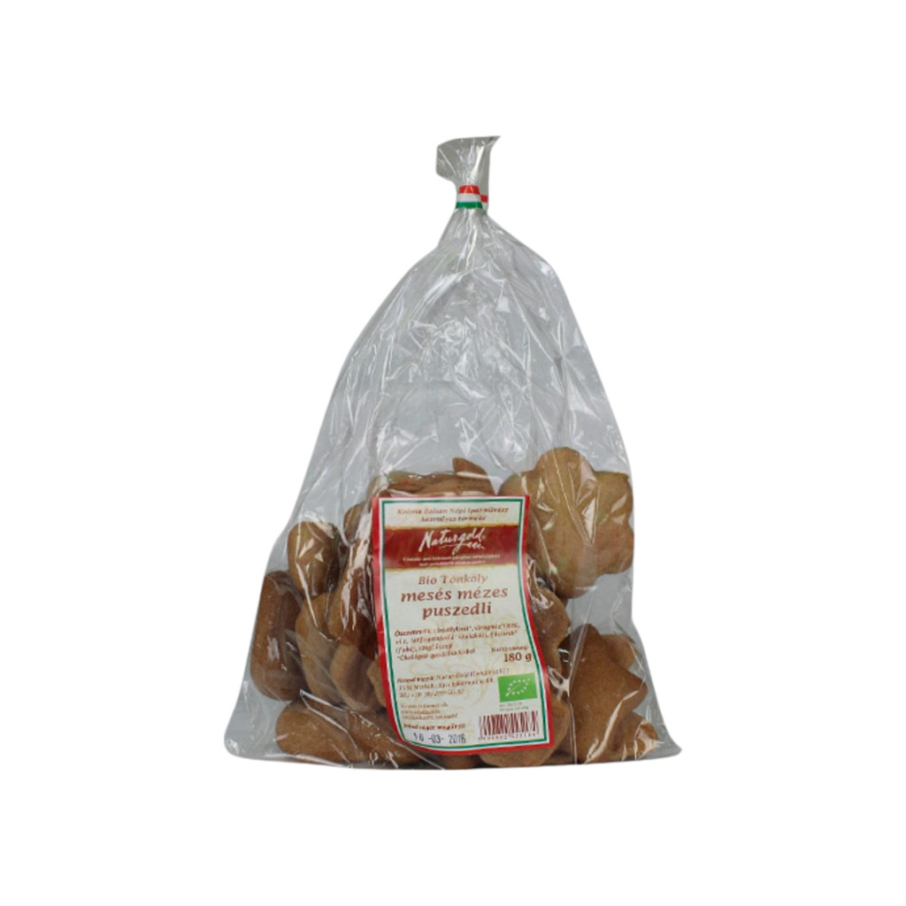 Medové sušenky z biopšeničné mouky Naturgold, 180 g
