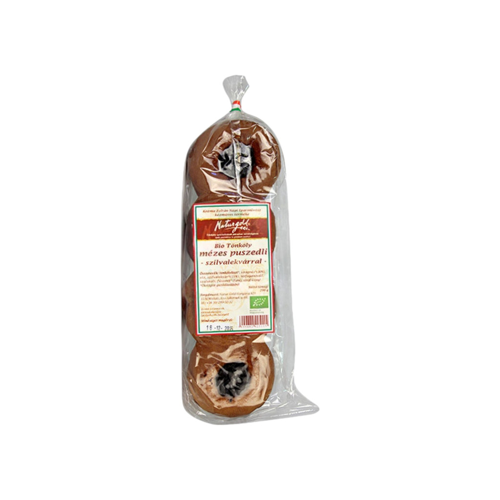 Bigiba organic spelt honey cookies with plum jam 200 g