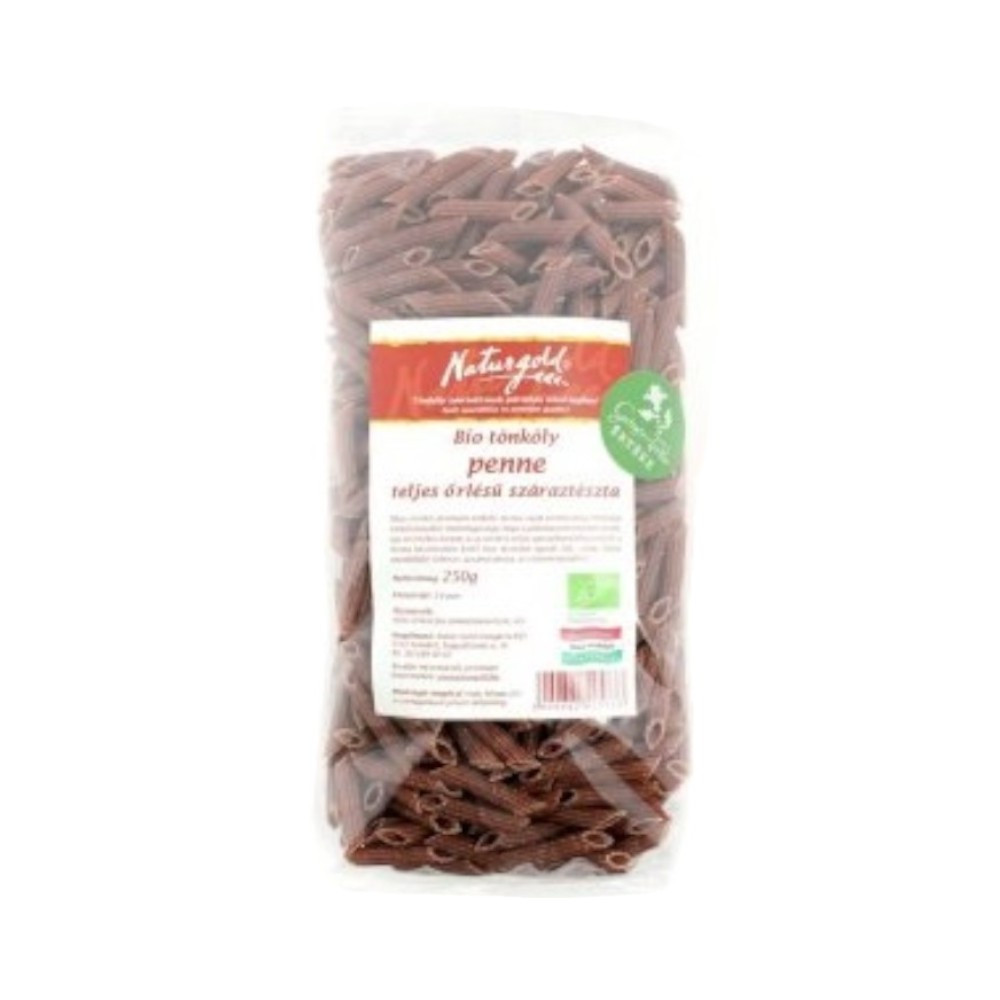 Naturgold organic whole grain spelt penne, 250 g
