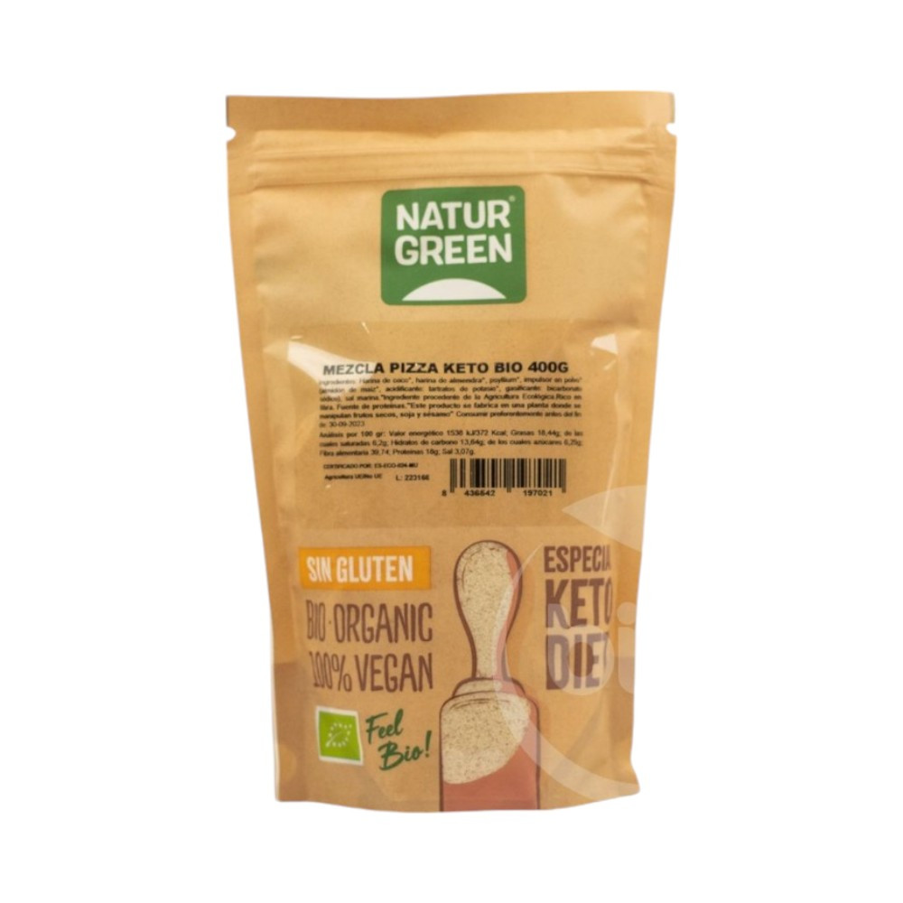 Naturgreen bio keto pizzaalap mix 300 g