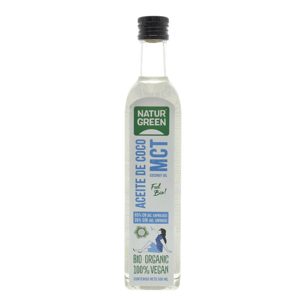 NATURGREEN BIO MCT 100% SZŰZ KÓKUSZOLAJ 500 ml