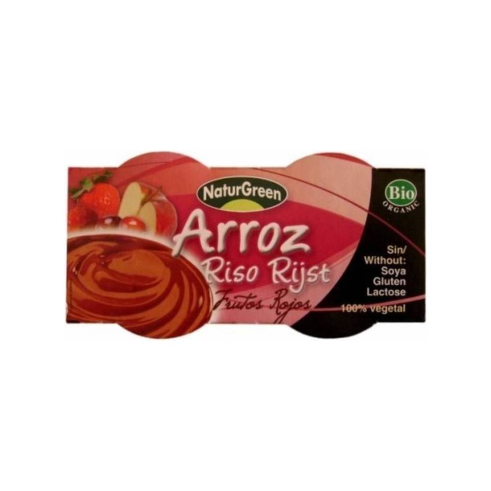 Naturgreen Bio-Reisdessert mit Waldfrüchten 2x125g 250g