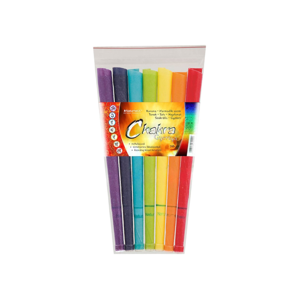 Set aus 7 farbigen Ohrkerzen für Ohrkerzen von Naturhelix