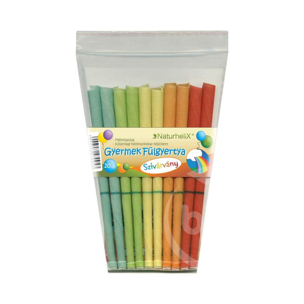 Naturhelix rainbow child ear candle 10 pcs