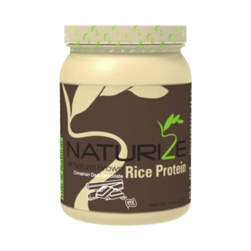 Naturize hnědý rýžový protein se skořicí a chutí hořké čokolády 816 g