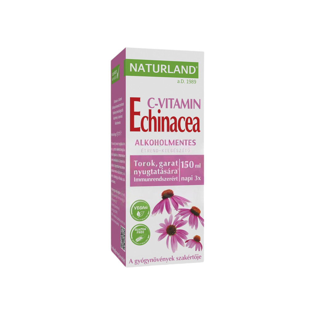 Naturland echinacea+c-vitamin syrup 150 ml