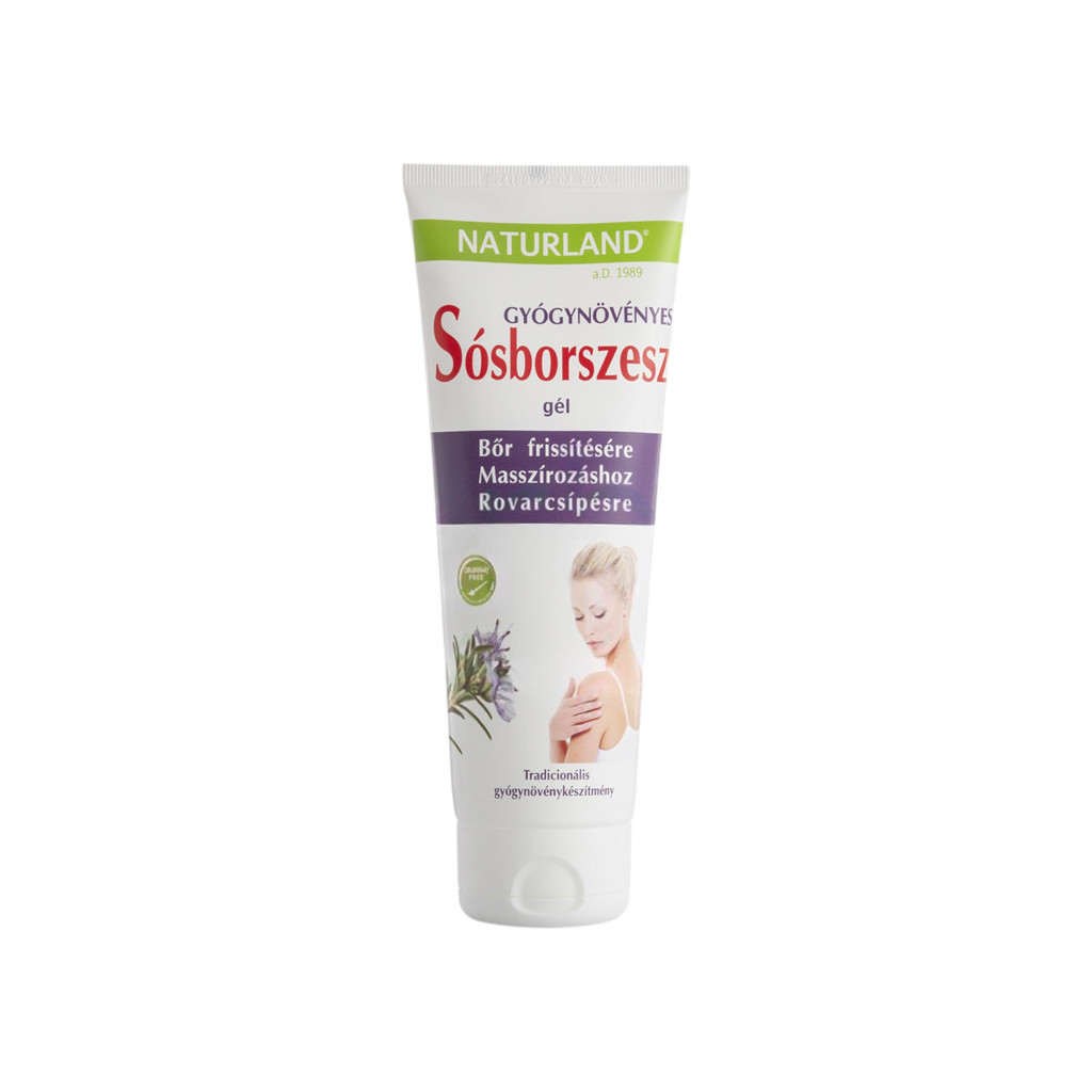 Gel s bylinkovou solí a pepřem Naturland 180 ml