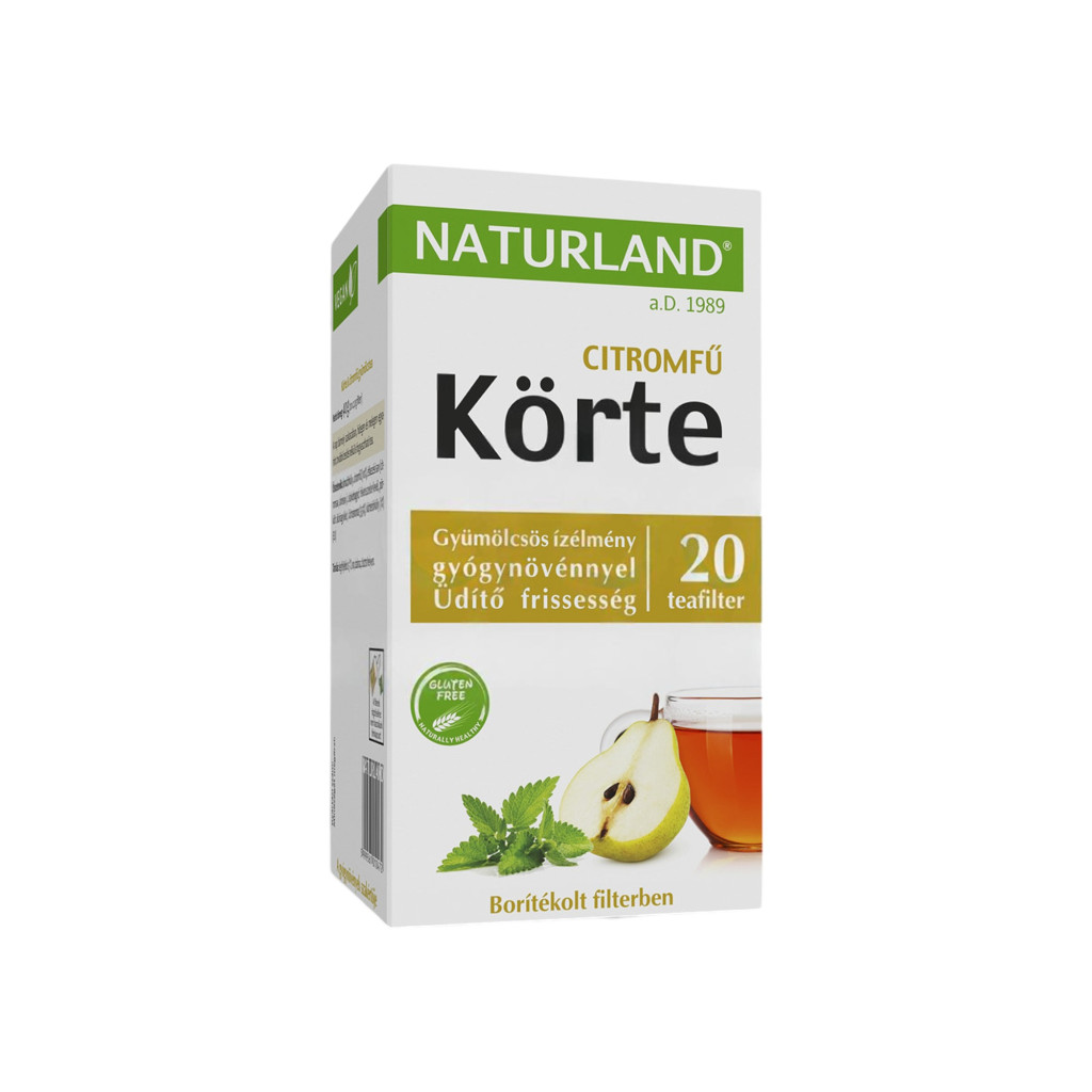 HERBATA OWOCOWA NATURLAND GRUSZKA MELISA 2X20 g