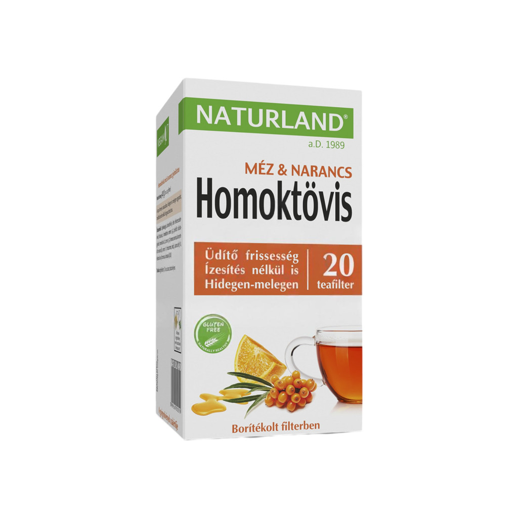Naturland sea buckthorn honey with orange fruit flavor 20x2 40 g
