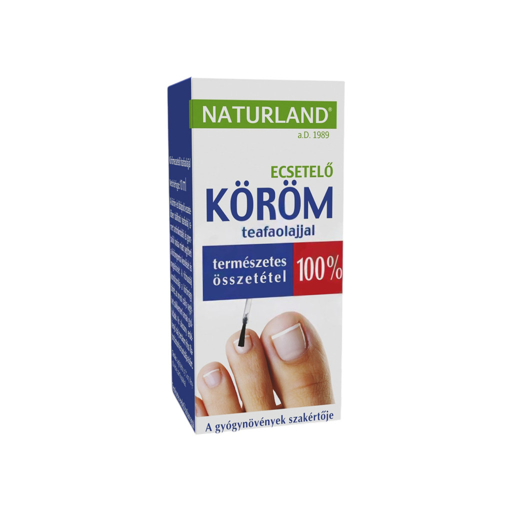 Kartáček na nehty Naturland s olejem z čajovníku 10 ml
