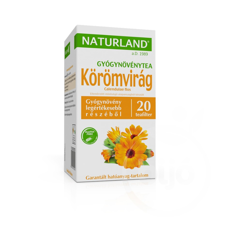 Naturland körömvirág tea filteres 20x0,8g 16 g