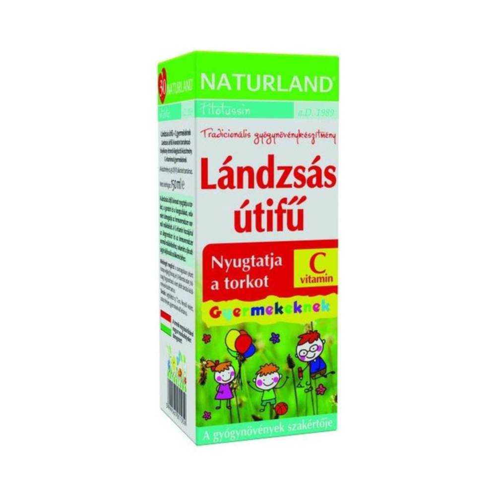 Naturland Spitzwegerich + Vitamin C Kindersirup 150 ml