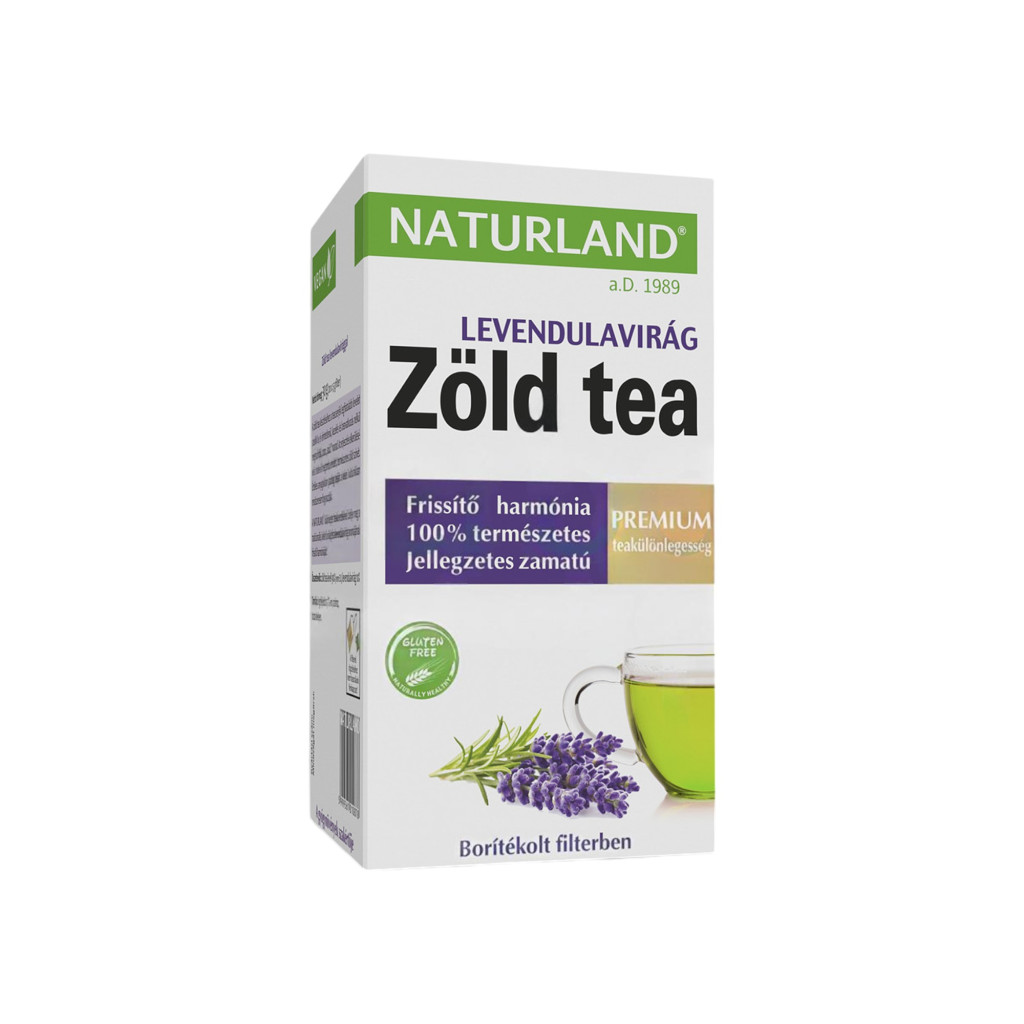 Naturland Premium Grüner Tee mit Lavendelblüten 30 g