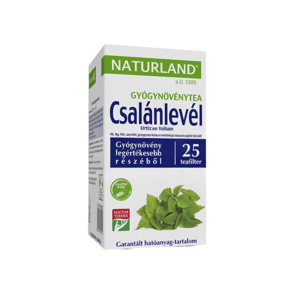 HERBATA NATURLAND Z ZIELEM SZCZAWIU W SŁOIKACH 25 szt.
