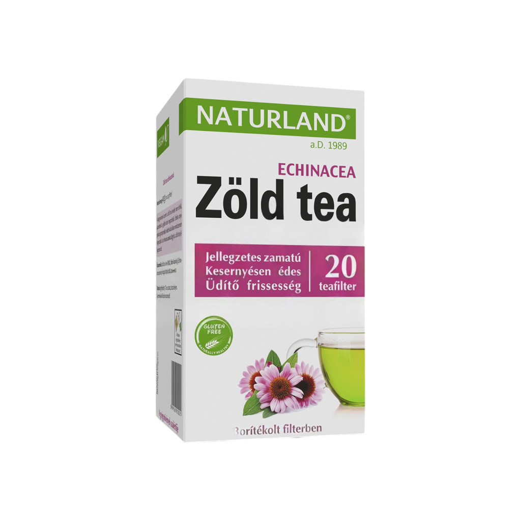 NATURLAND ZELENÝ ČAJ S ECHINACEOU FILTR 20 ks
