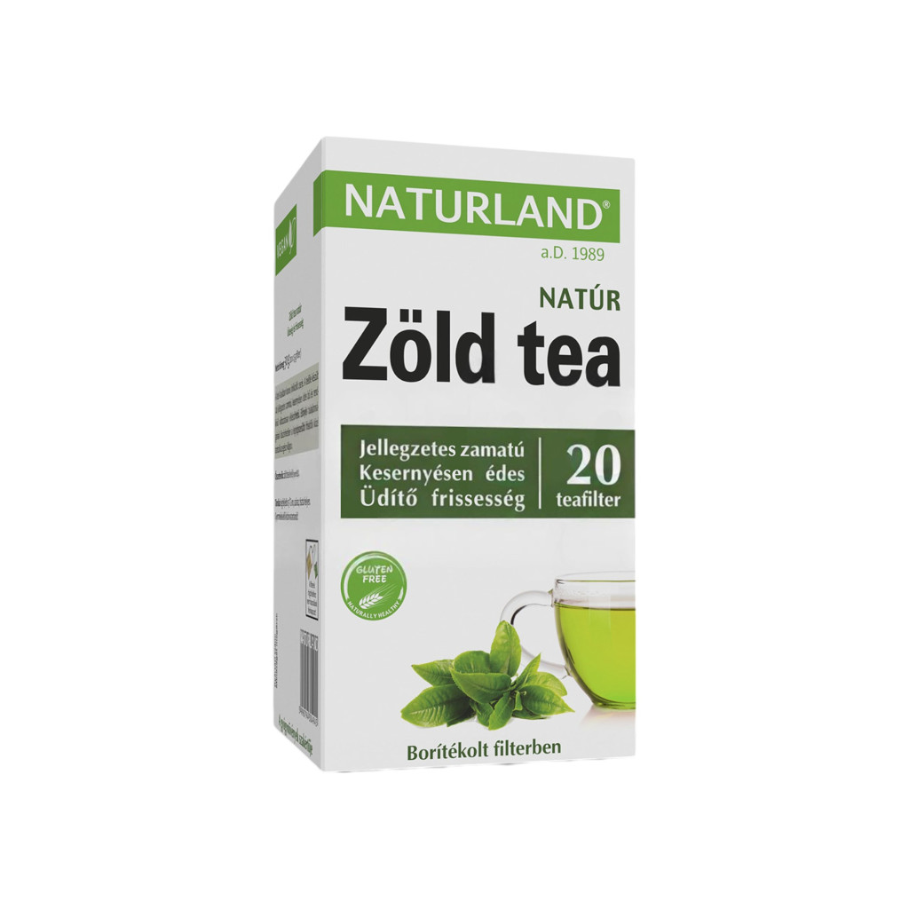 Naturland Grüner Tee 20x1,5g 30g