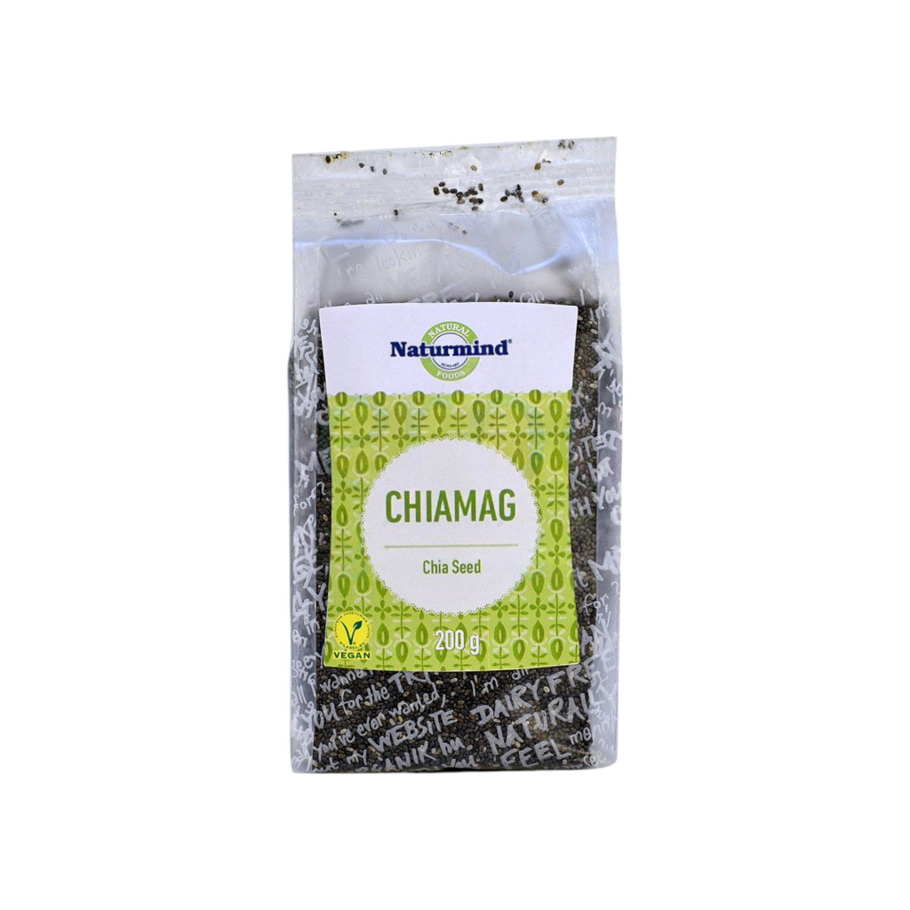 Čierne chia semienka Naturmind 200 g