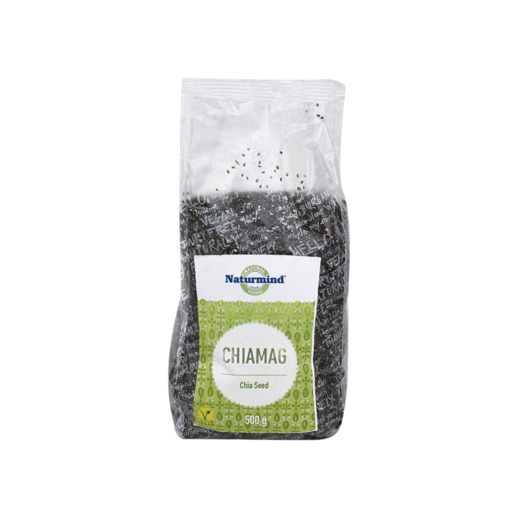 Seminte de chia Naturmind, 500 g, negre