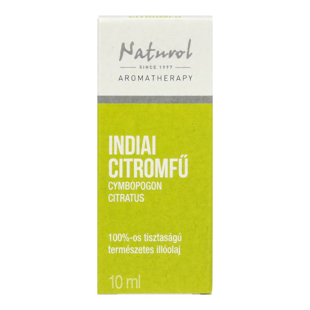 Indyjski olejek eteryczny z trawy cytrynowej Naturol 10 ml