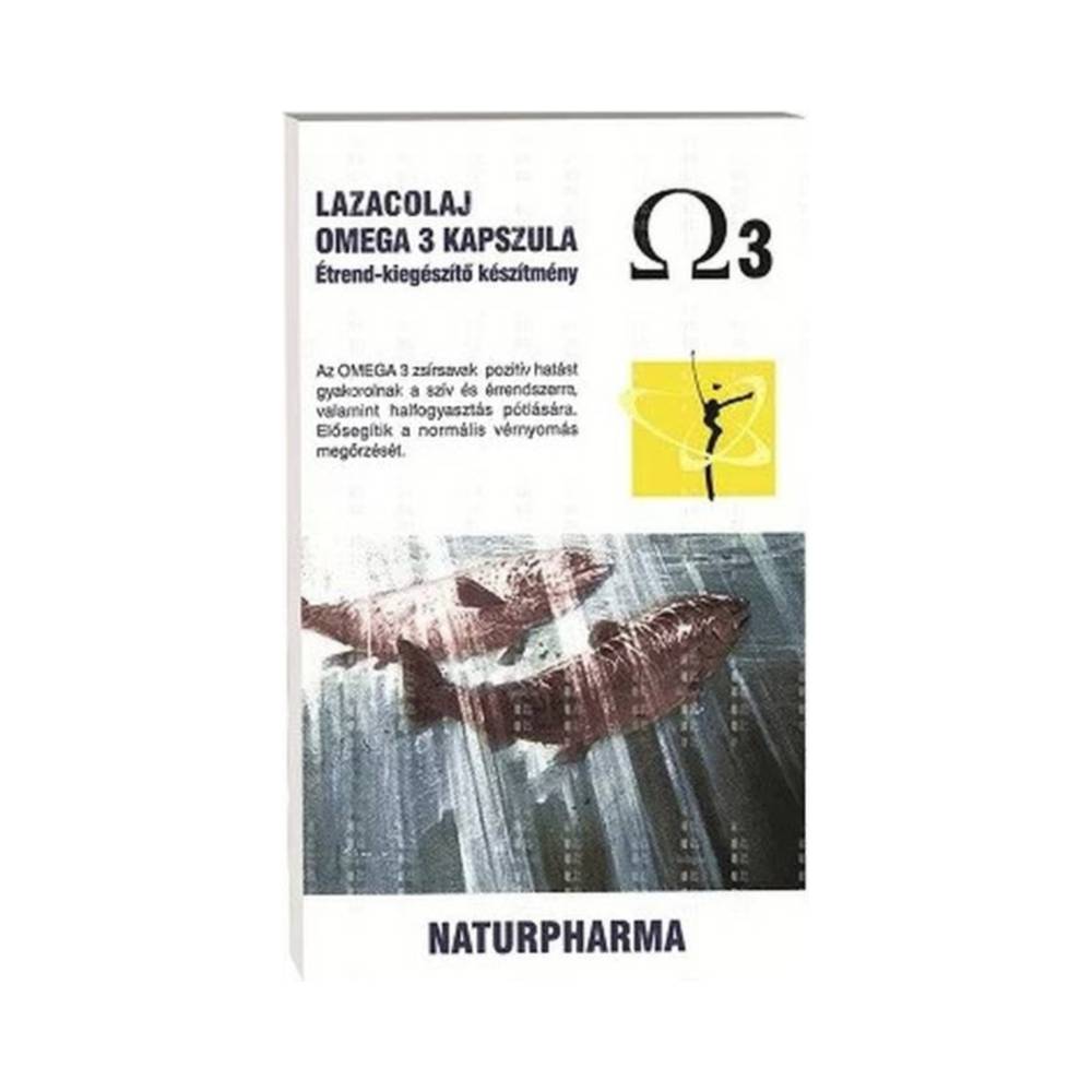 Capsule de ulei de somon Naturpharma 60 bucăți