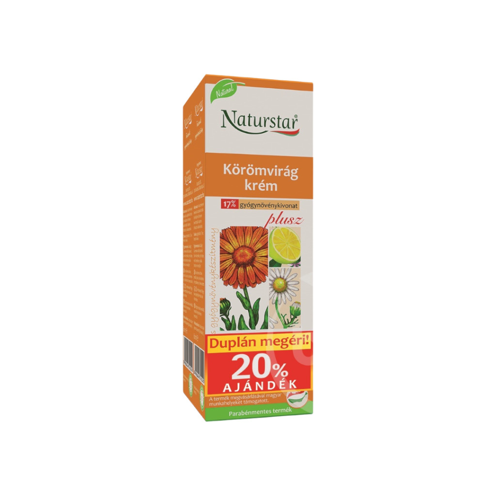 NATURSTAR KRÉM S MĚSÍČKEM PLUS DVOJNÁSOBNÝ 2X60 ml
