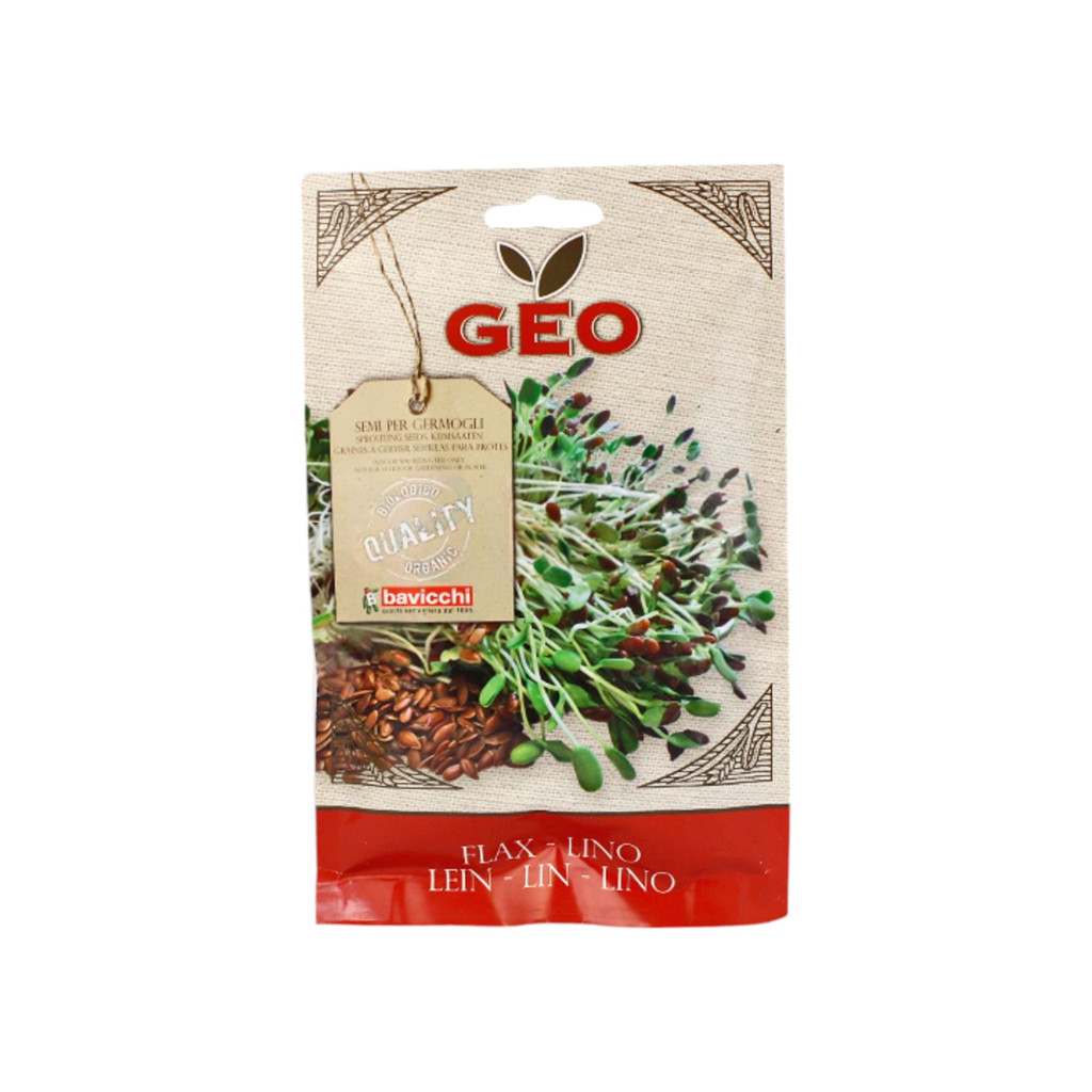 Bavicchi organické ľanové semienka od Naturtanya na klíčenie, 80 g