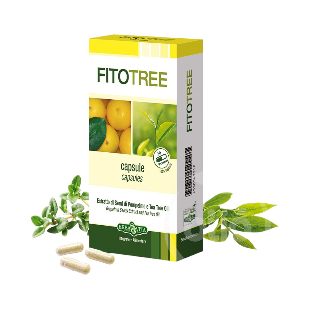 Kapsule Fitotree od Naturtanya erbavita proti parazitom, hubám - 30 ks.