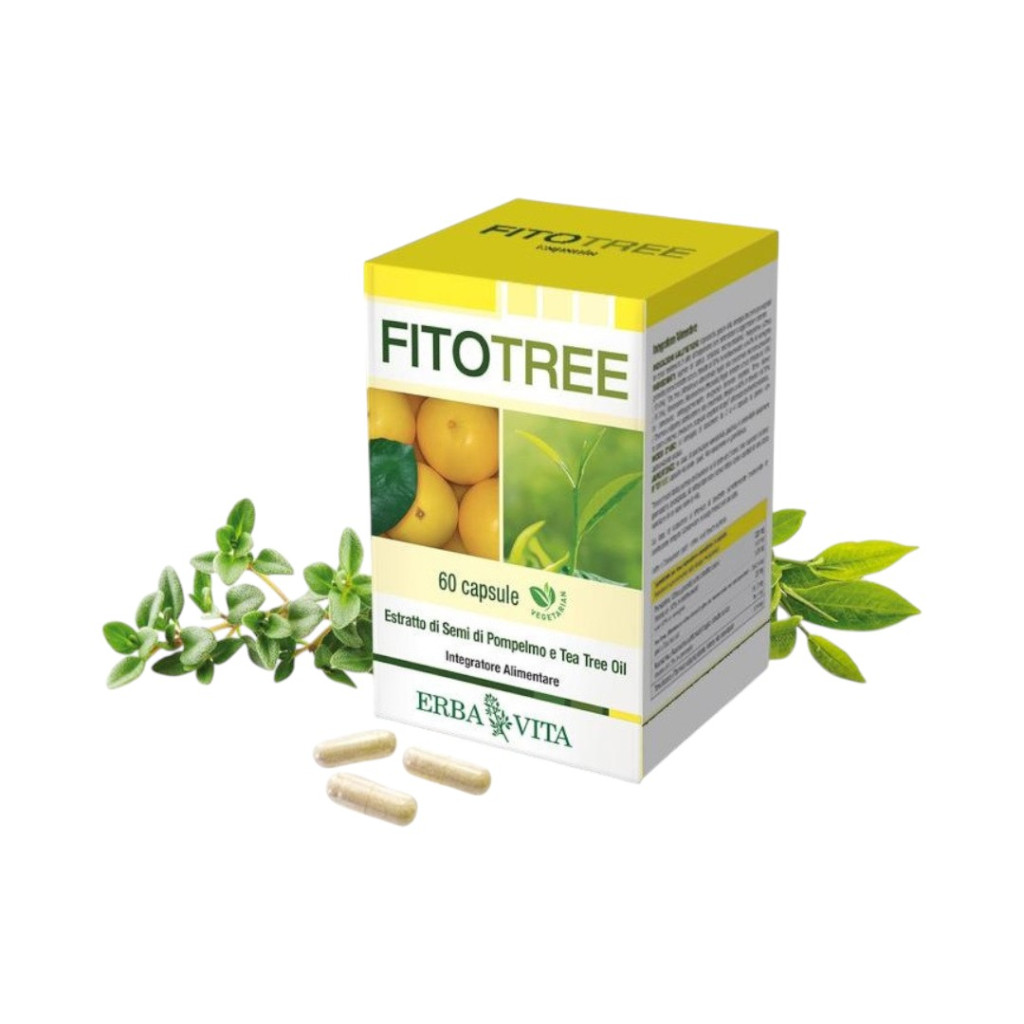 Kapsuly Naturtanya erbavita fitotree proti parazitom, hubám, 60 ks