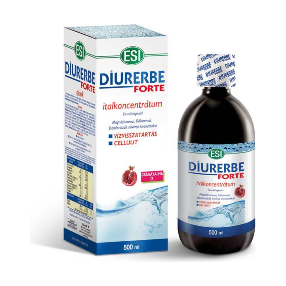 Naturtanya obsahuje koncentrát nápoja z pšeničných otrúb s príchutou granátového jablka 500 ml