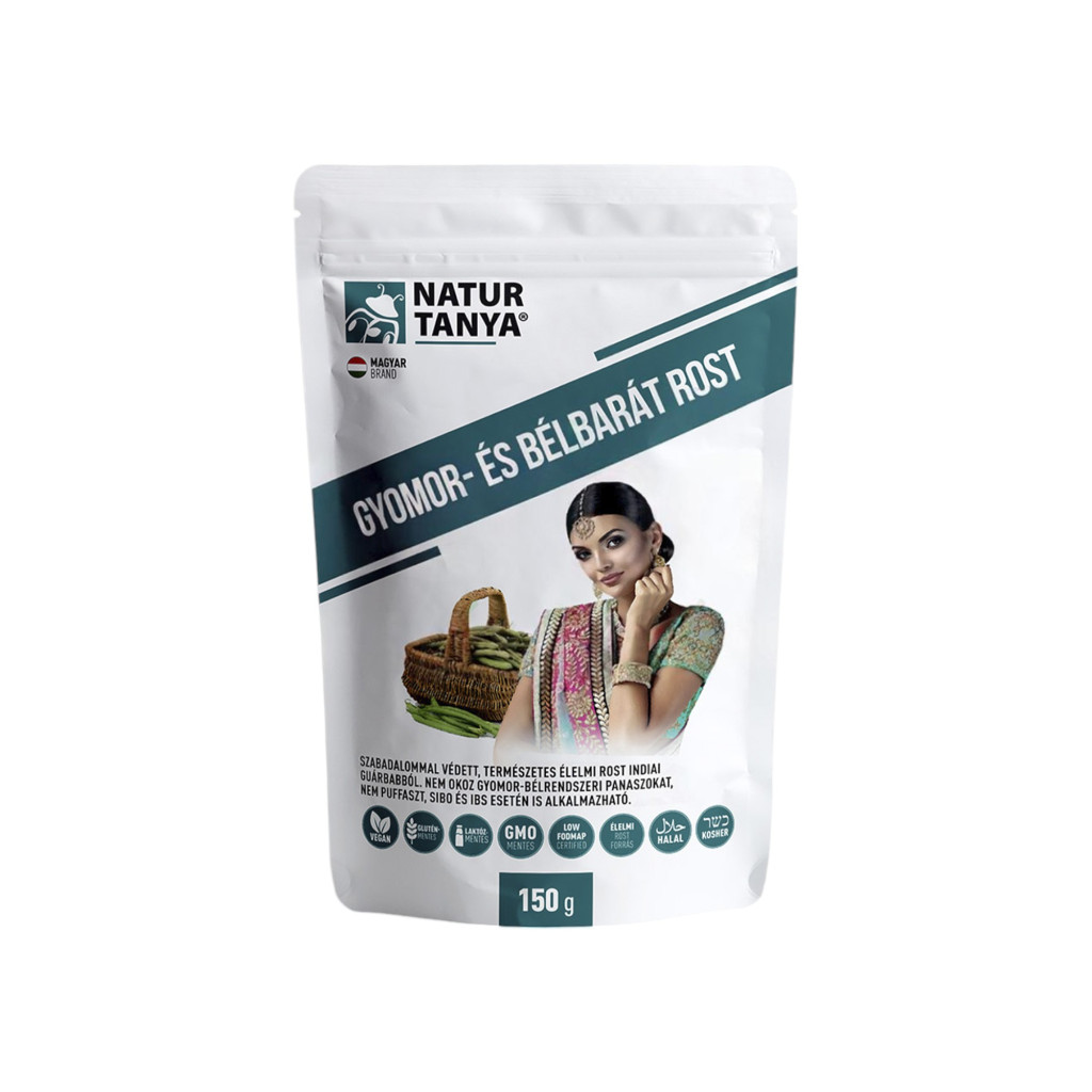Naturtanya vegán gyomorbarát rost indiai guarbabból 150 g