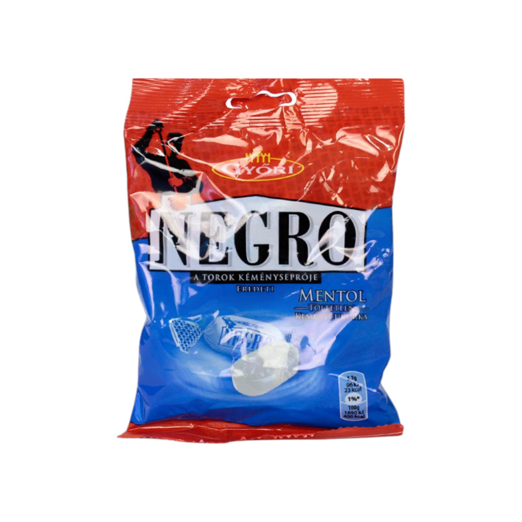 Černý cukr s mentolem 79 g