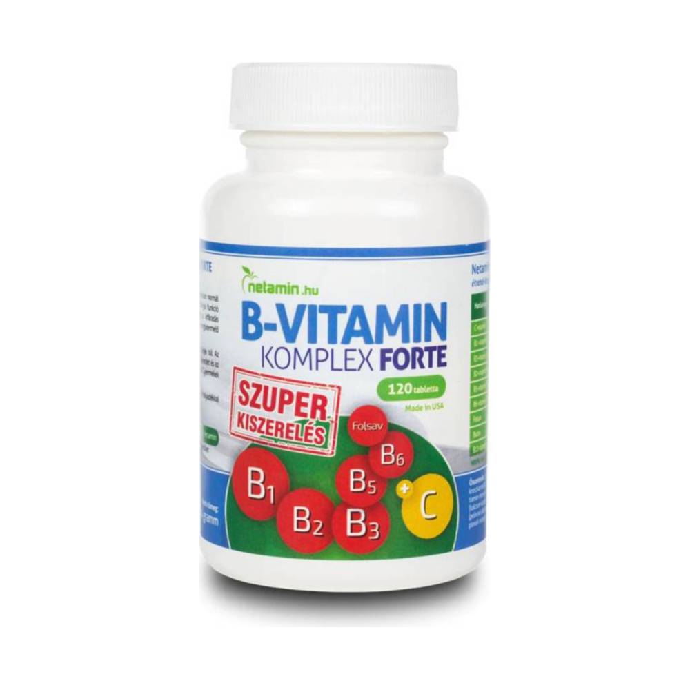 Netamin B-vitamin complex Forte 120 tablets