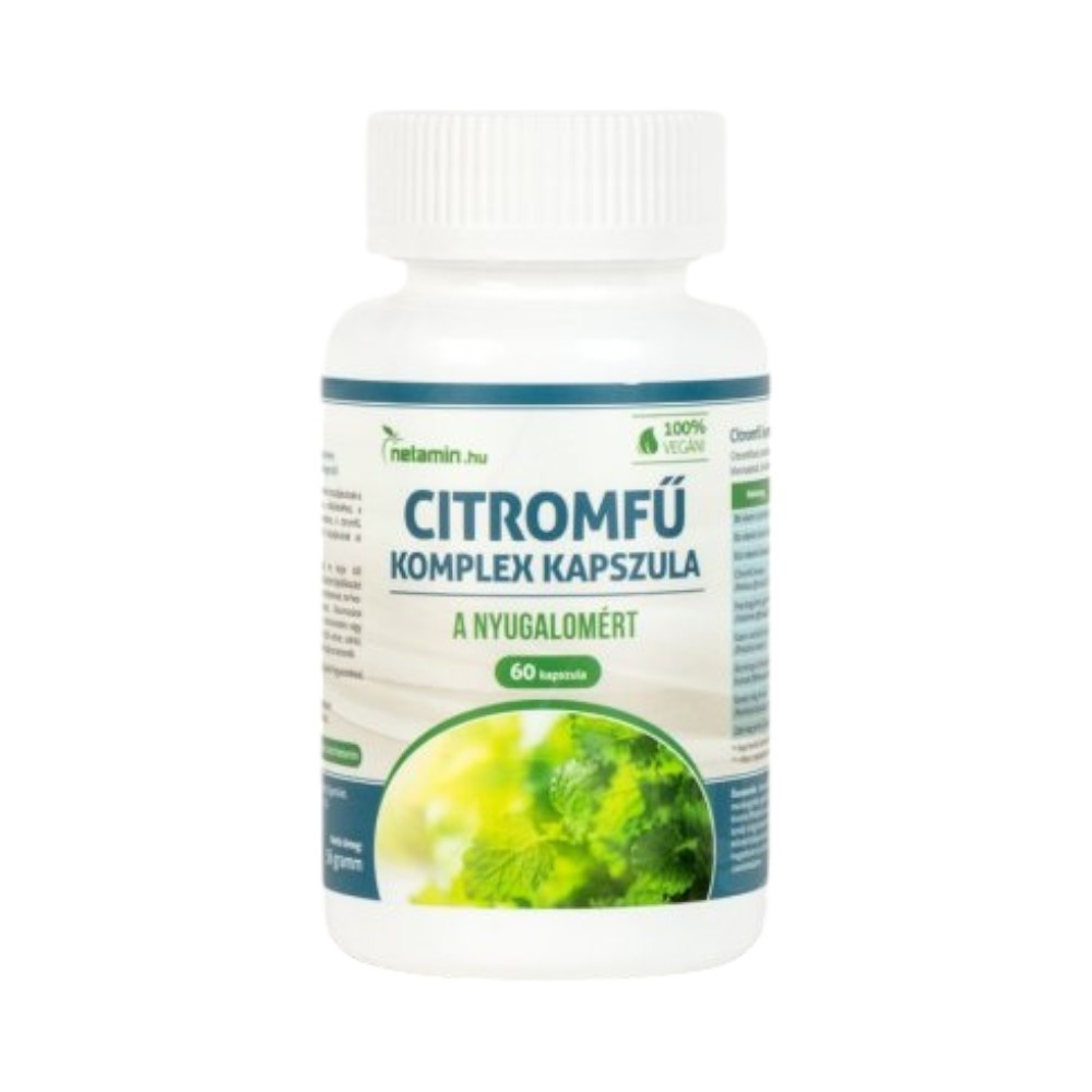 Netamin lemon balm complex capsule 60 pcs