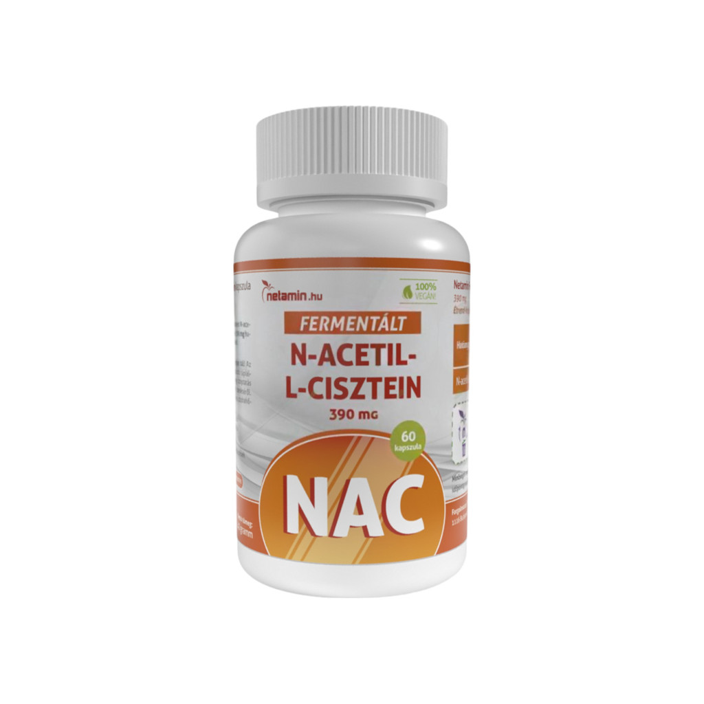 Netamin fermentált n-acetil-l-cisztein kapszula 60 db