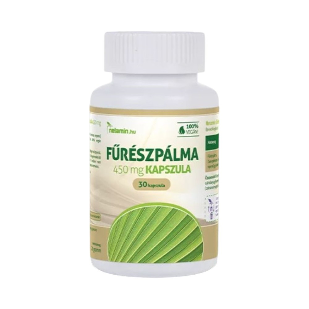 Netamin palmier pitic 450 mg, 30 comprimate