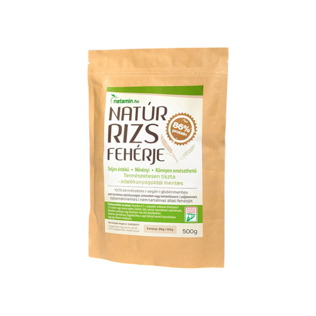 Netamin natúr rizs fehérje 500 g