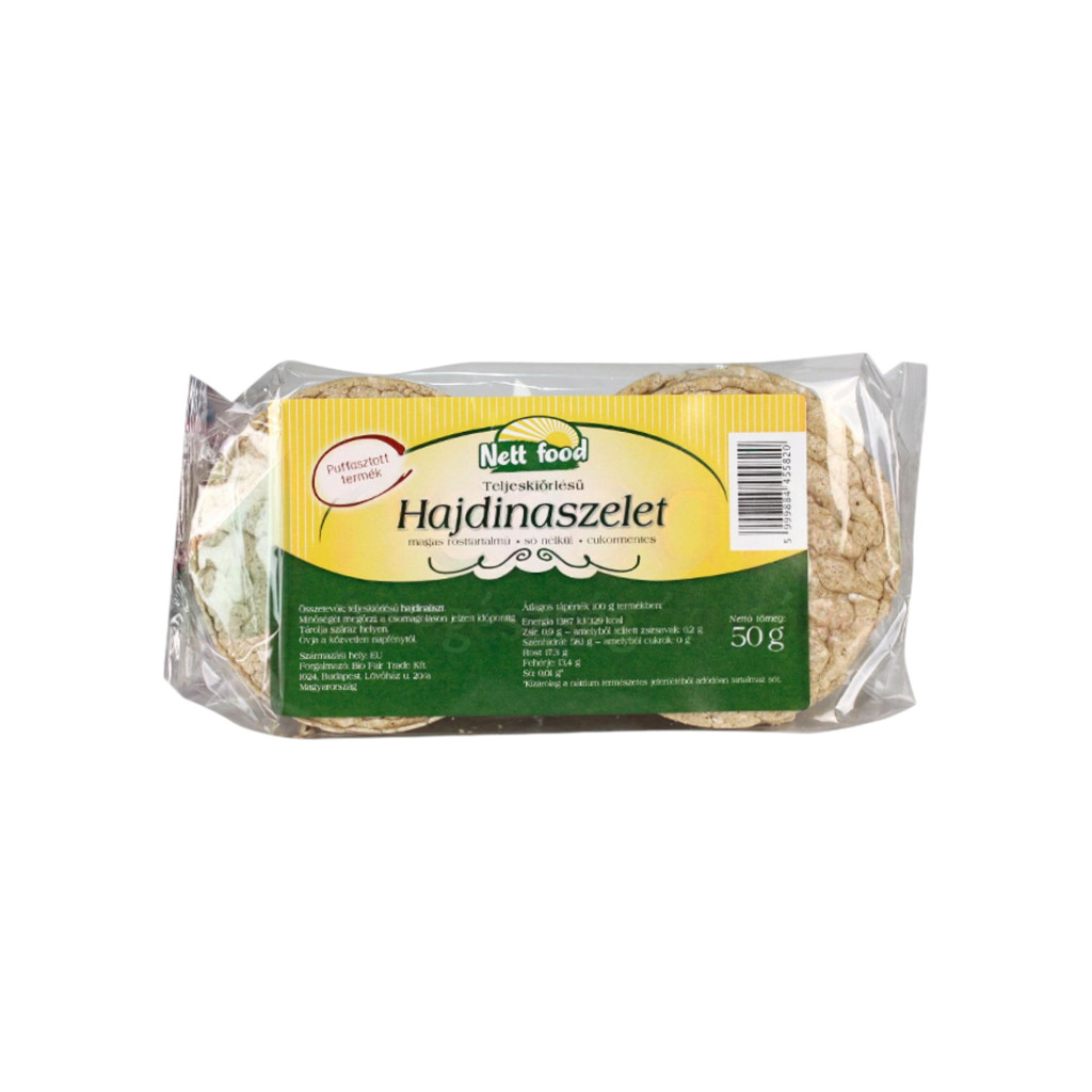 Nett Food Geröstete Buchweizenscheibe 50 g