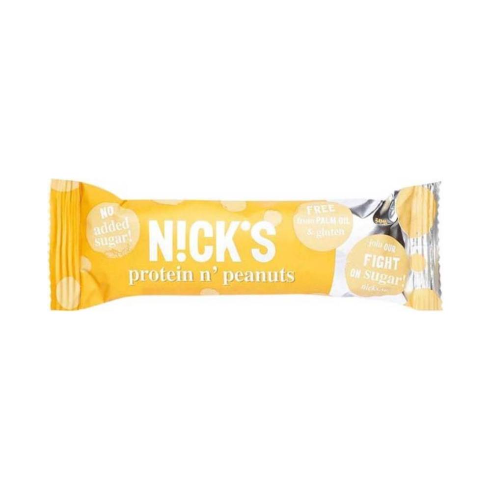 Bucată proteică cu alune Nick'S Gm.Cm