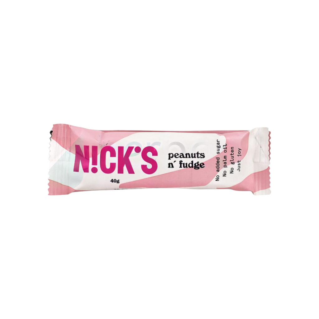 Nicks peanuts and fudge slice 40 g