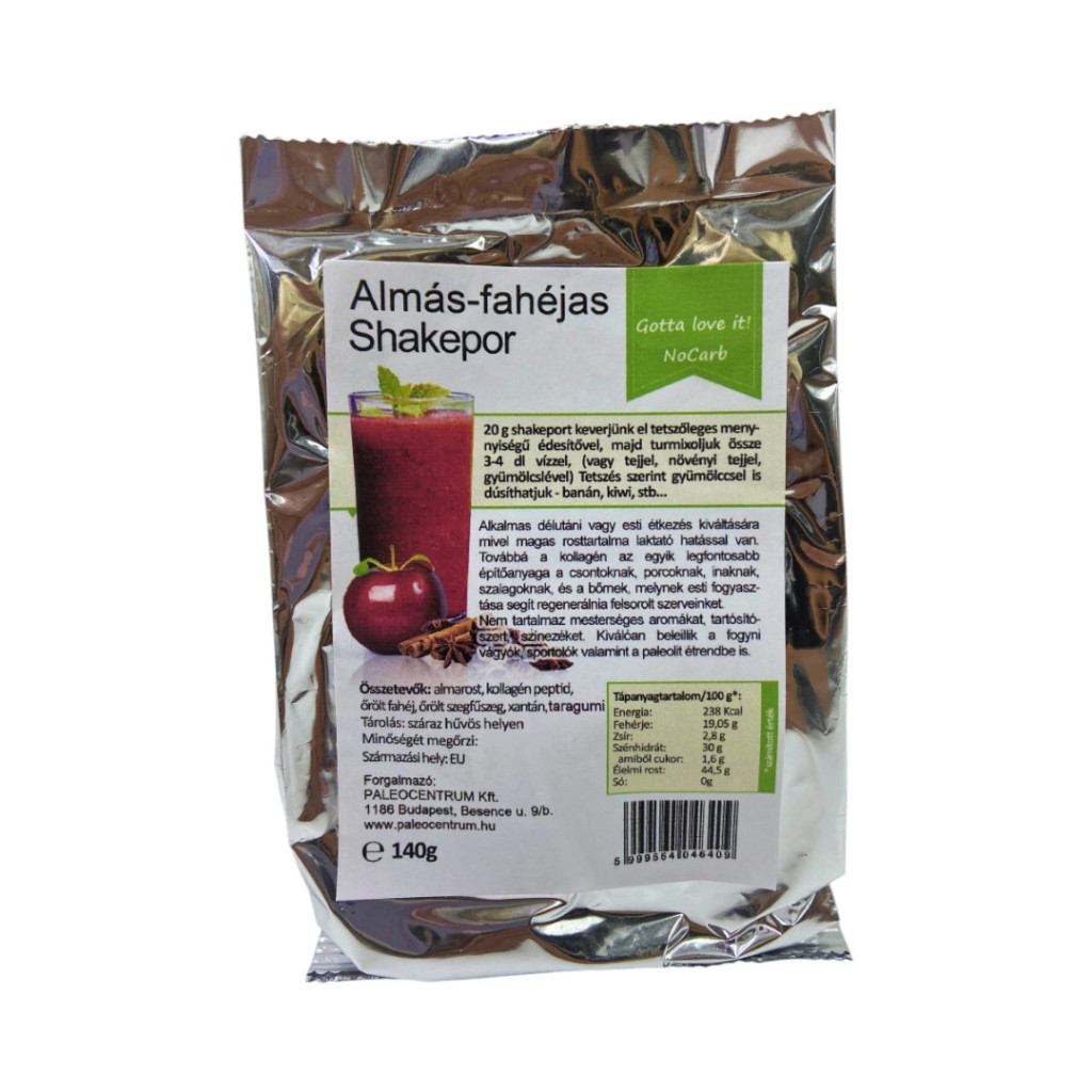 NoCarb Einfach großartig! Apfel-Zimt Proteinpulver (7 Portionen) 140 g