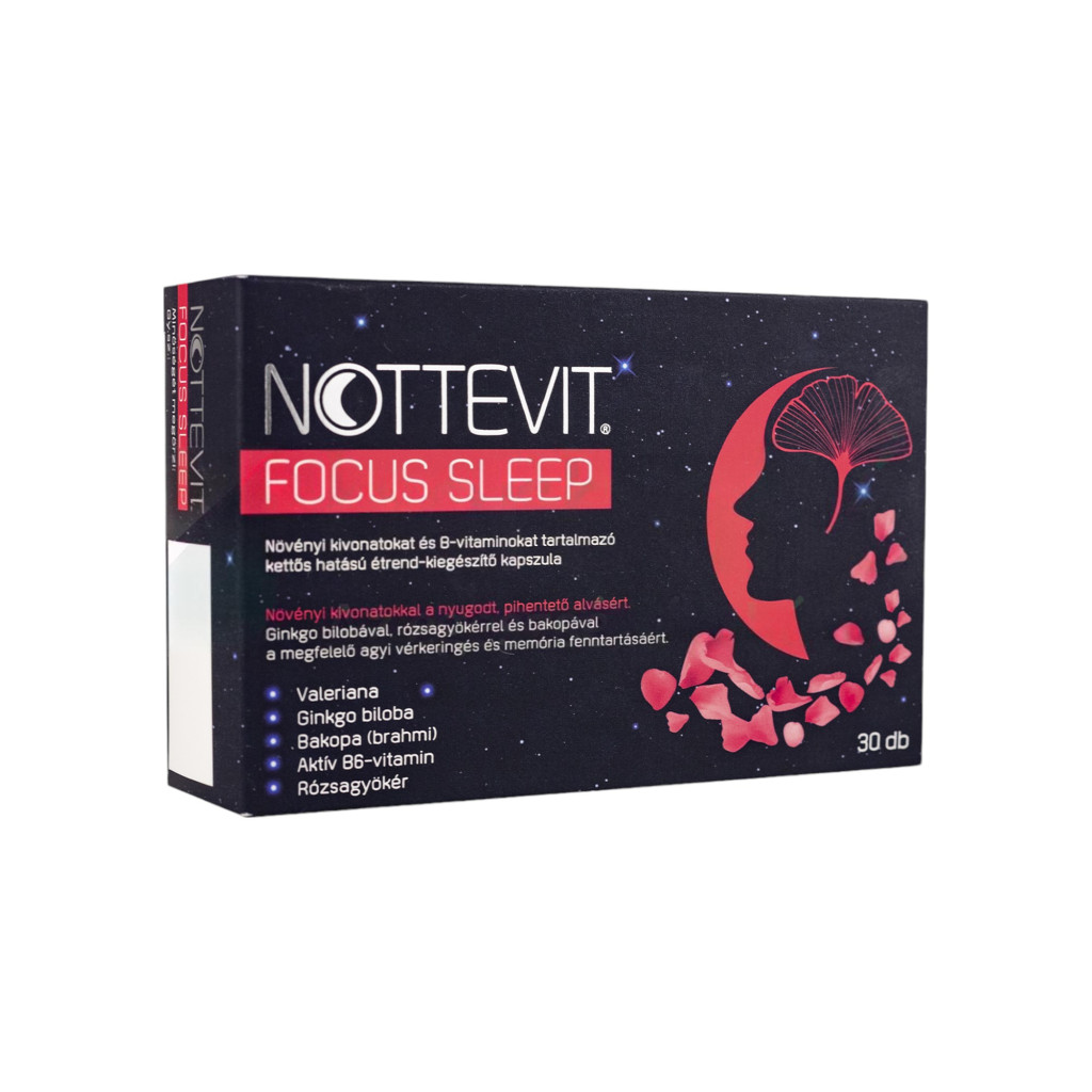 Nottevit focus sleep étrend-kiegészítő kapszula 30 db