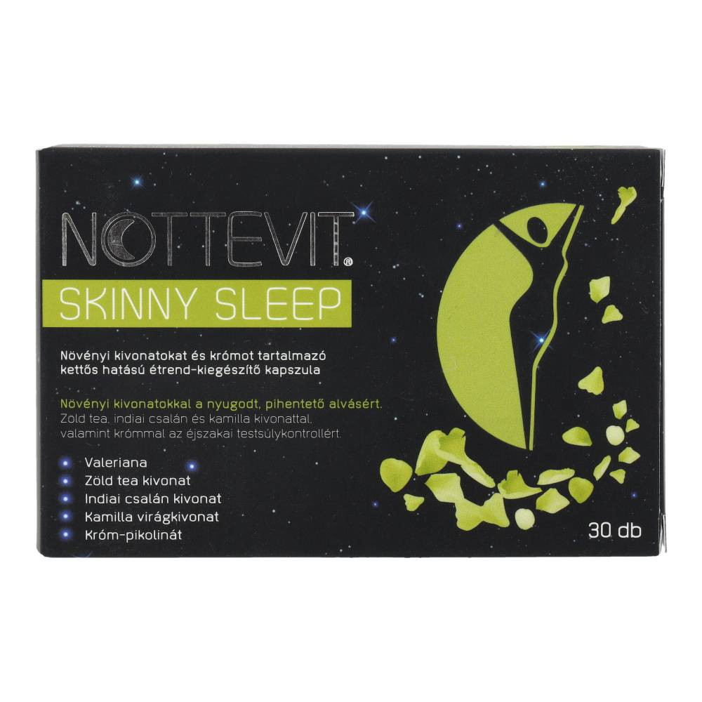 Nottevit capsule de supliment alimentar pentru somn sănătos, 30 bucăți