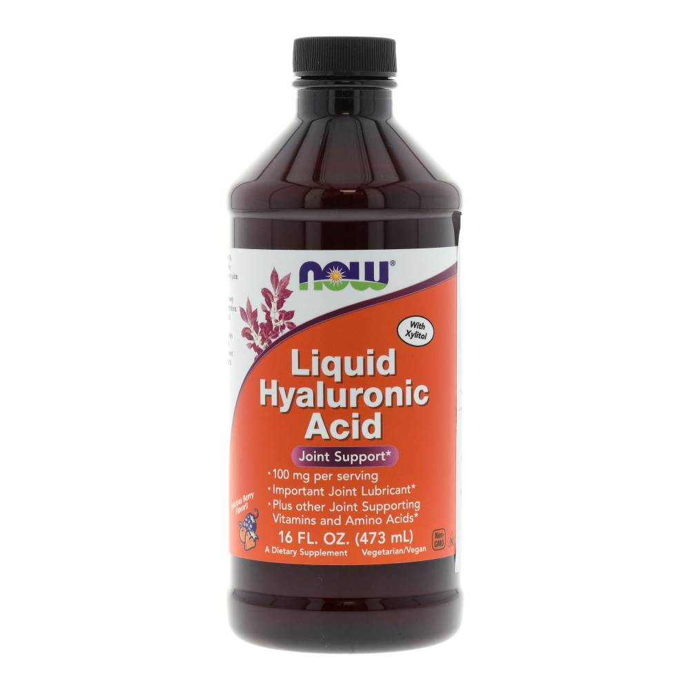 Now liquid hyaluronic acid fruit flavored 473 ml