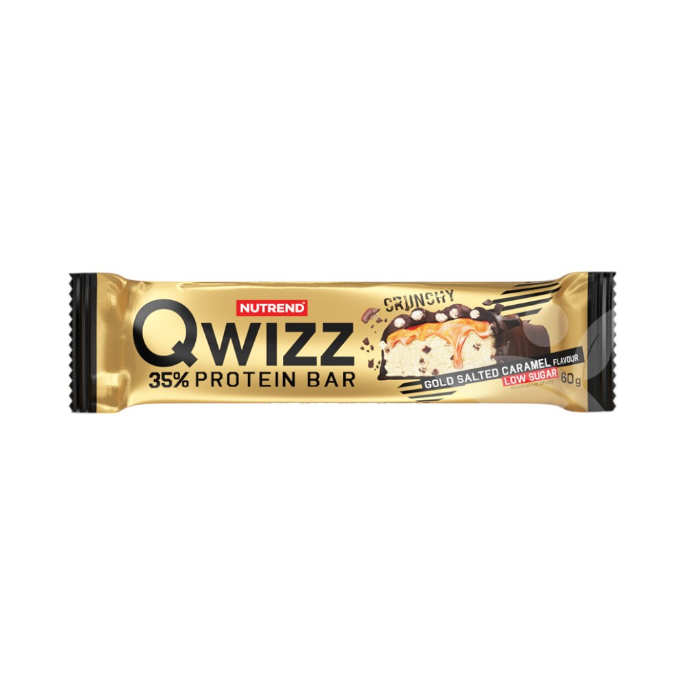 Nutrend qwizz protein szelet gold sós karamell 60 g