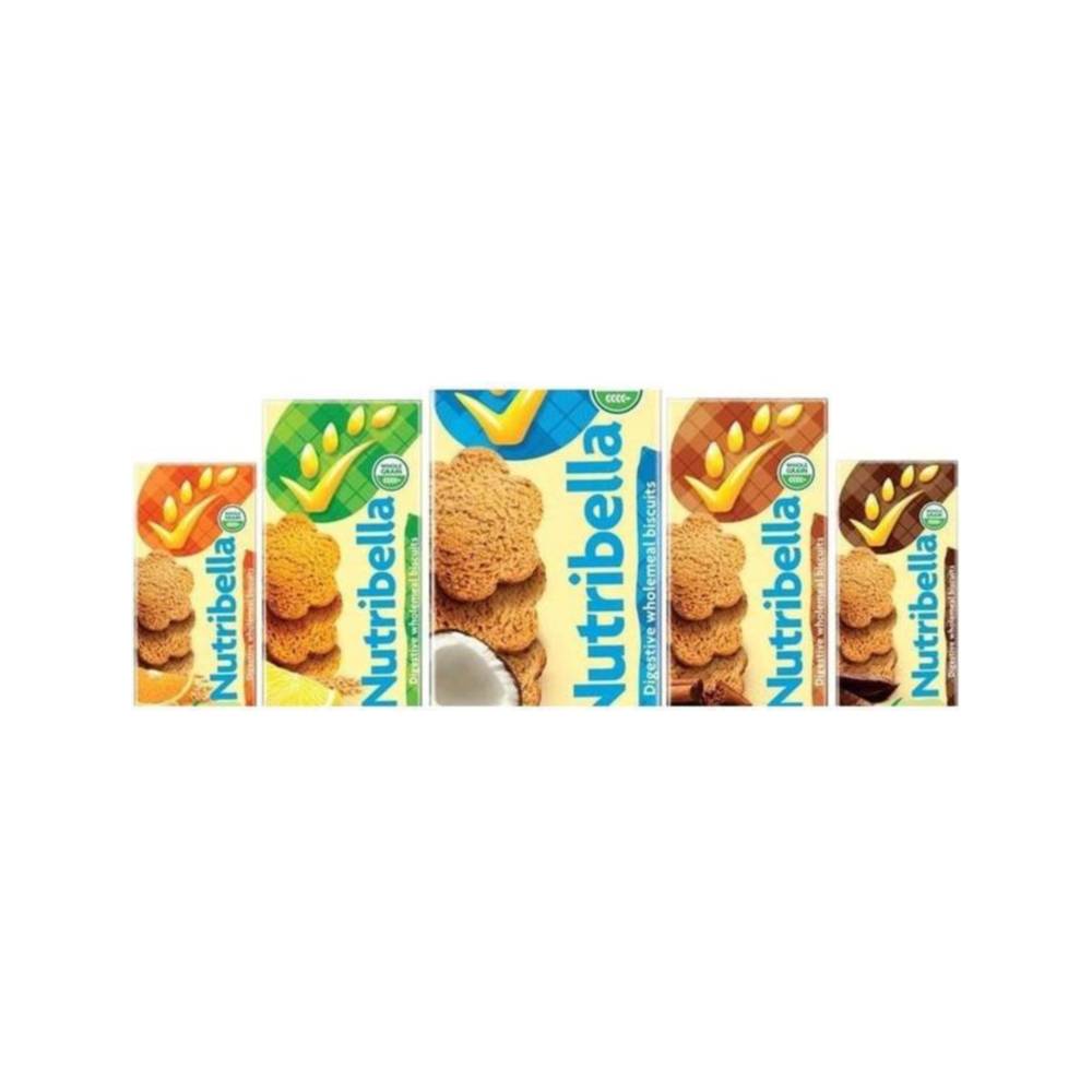 Sušenky Nutribella s fruktózou citrón-kurkuma 105 g