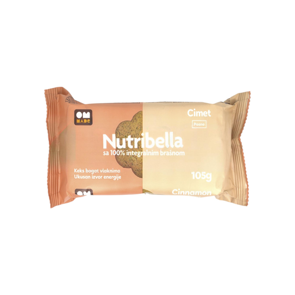 Nutribella Keks mit Fruktose und Zimt 105 g