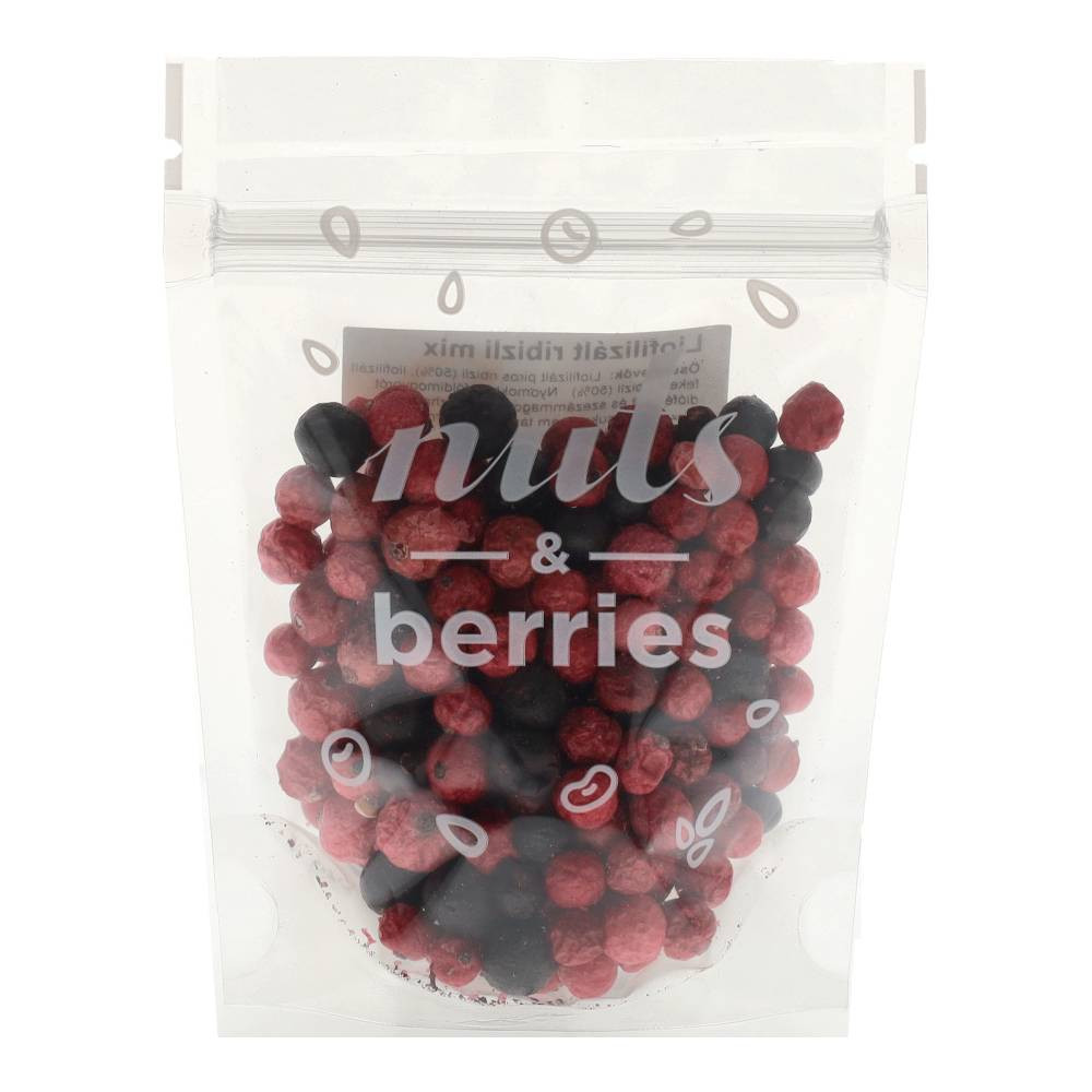 Nuts&amp;berries liofilizált ribizli mix 25 g
