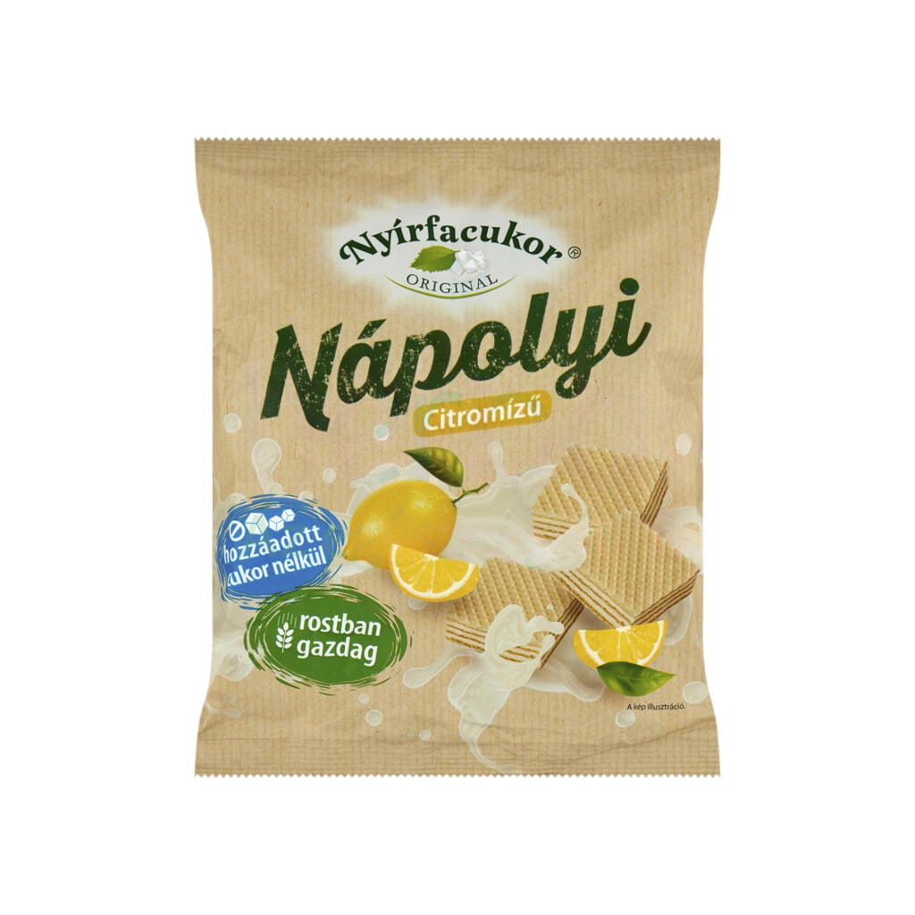 Birch sugar lemon flavored neapolitan 180 g