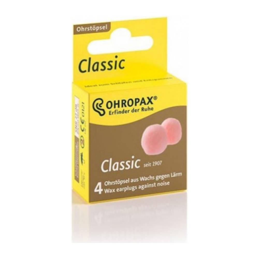 Ohropax classic earplugs 4 pcs